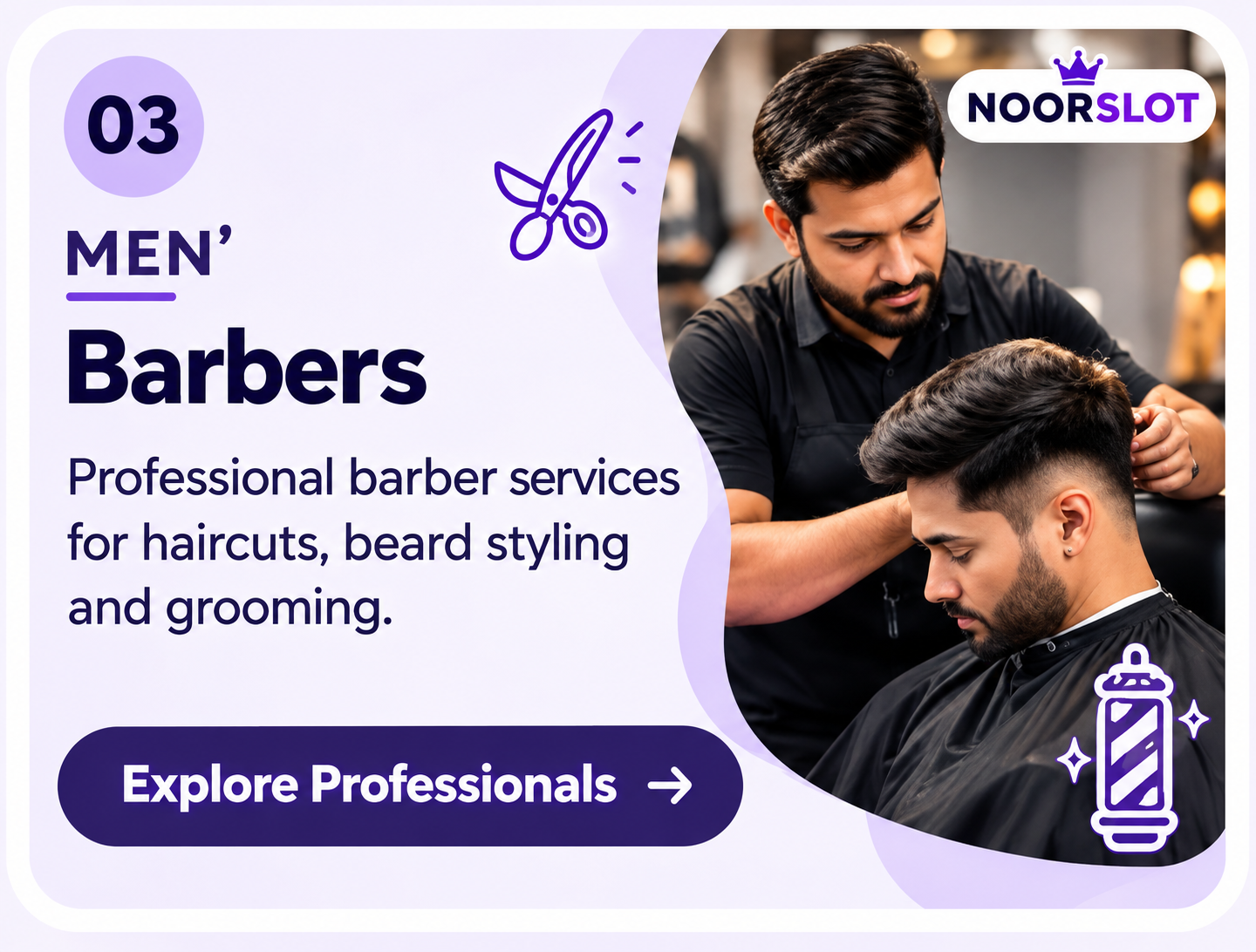 Barber professionals