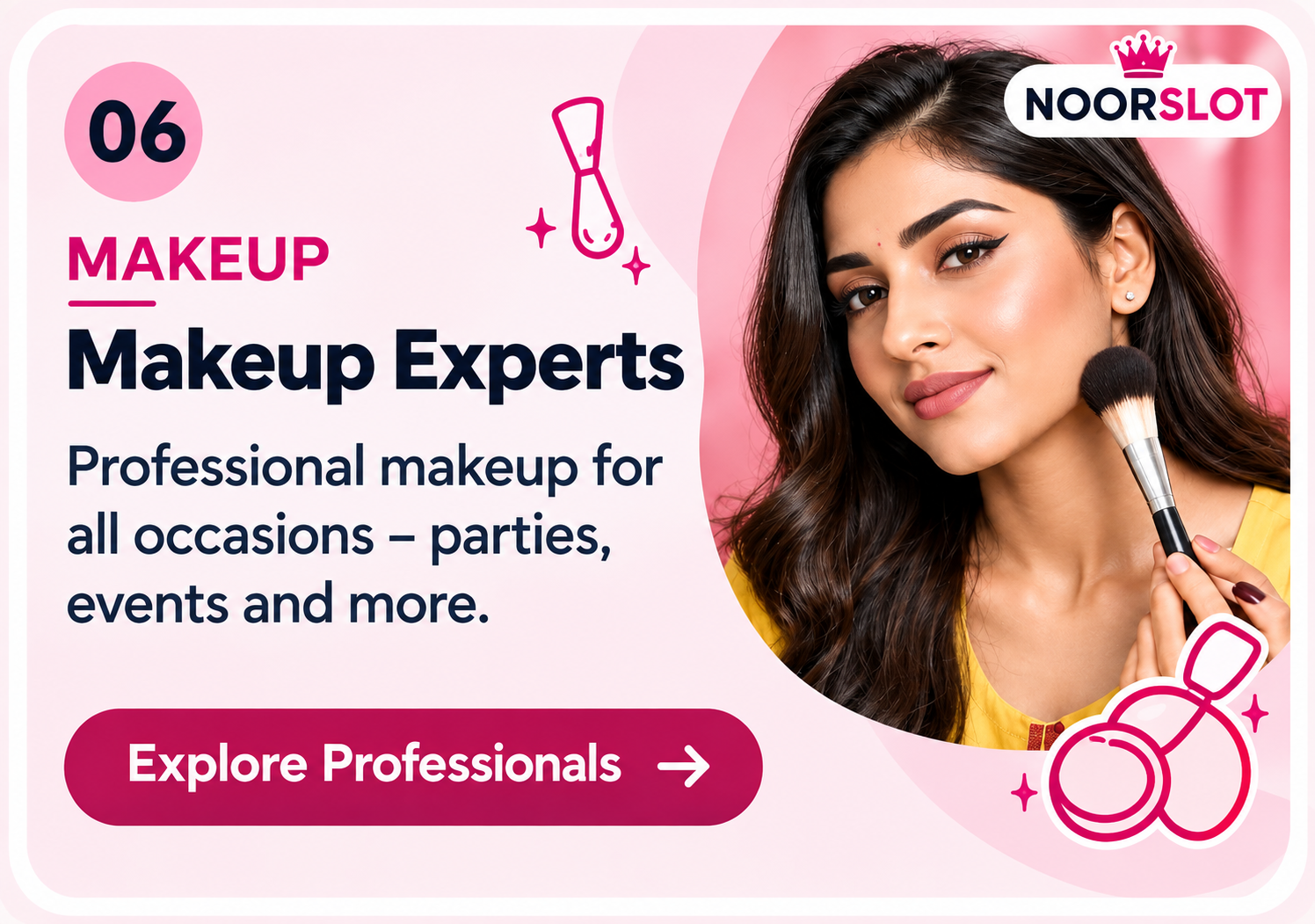 Makeup professionals